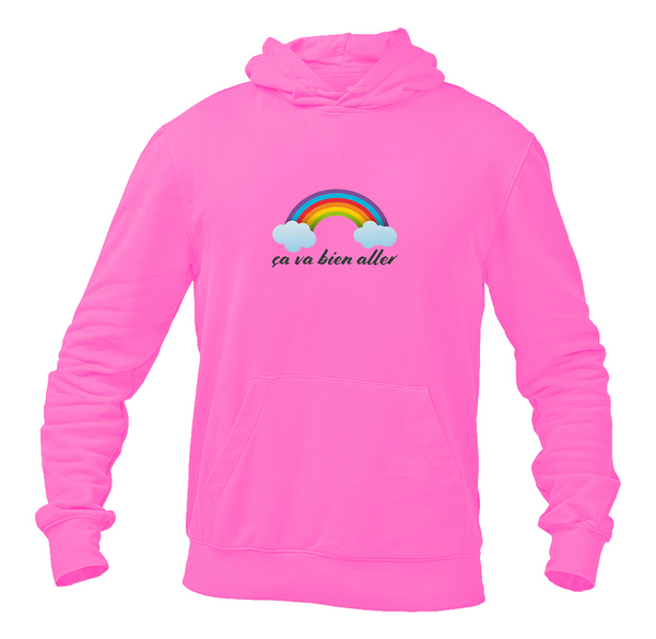 Men's Ça va bien aller Softstyle Midweight Hooded Sweatshirt