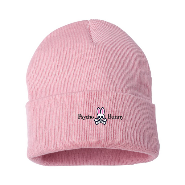 Psycho Bunny Logo Beanie Hat
