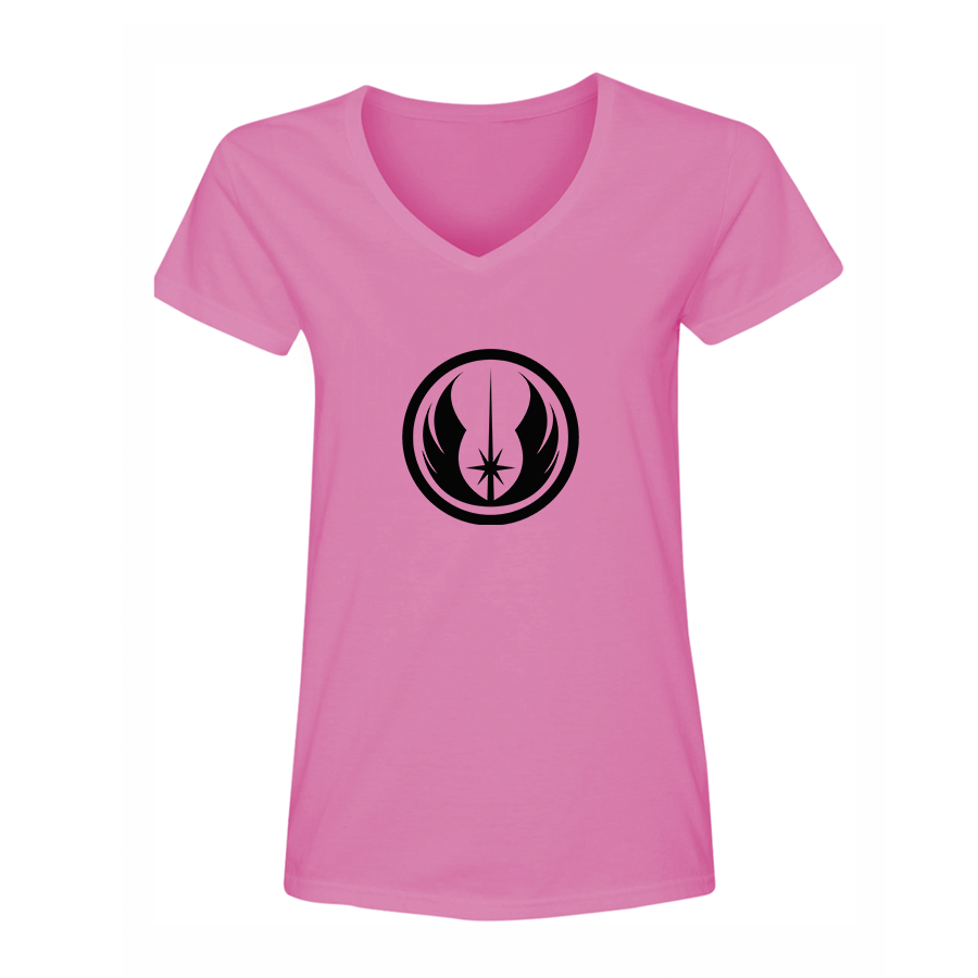 Women's Jedi Star Wars Movie V-Neck T-Shirt