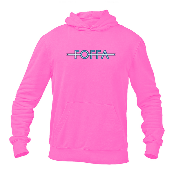 Men's Foffa Blue Logo Pullover Hoodie
