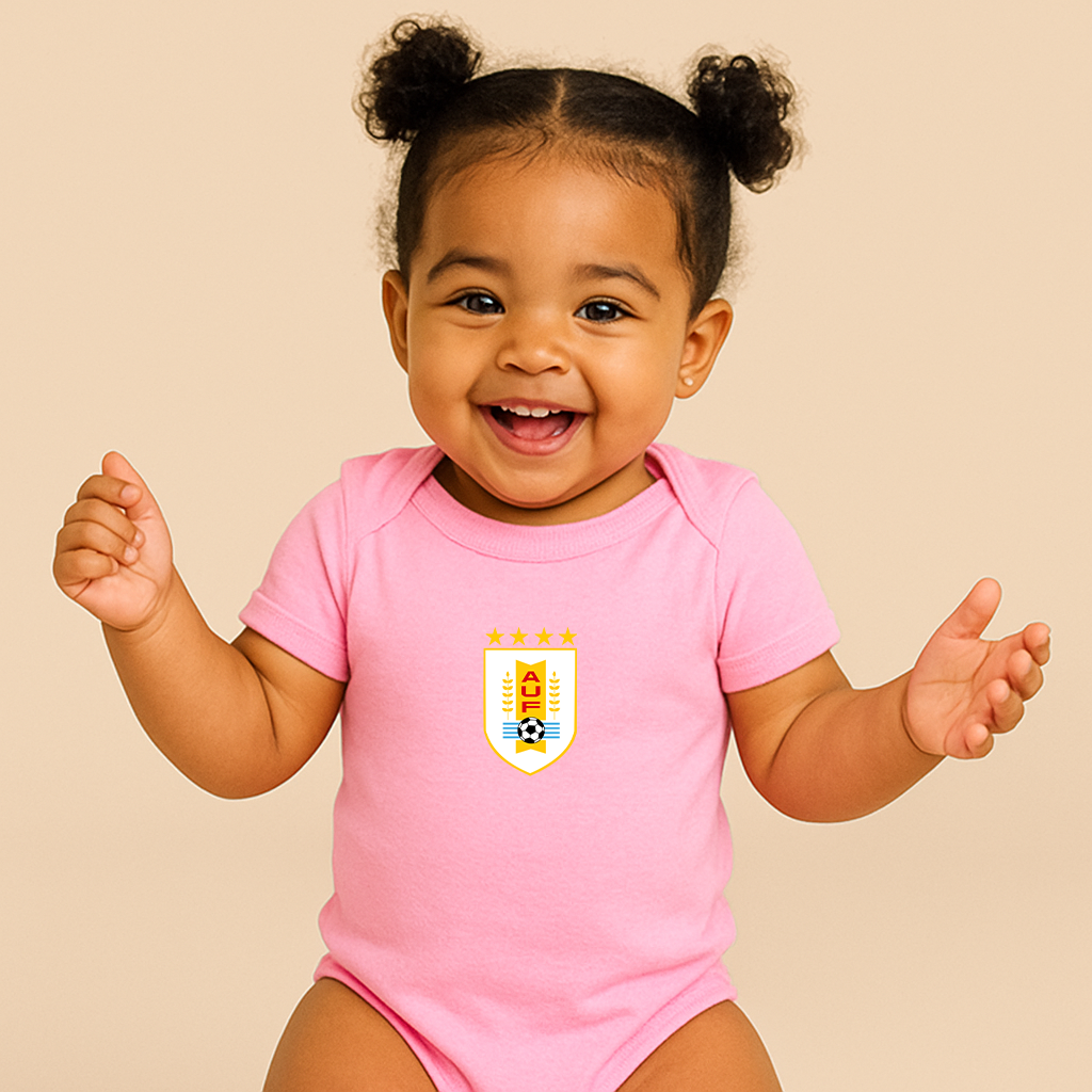 Uruguay National Soccer Team Baby Romper Onesie