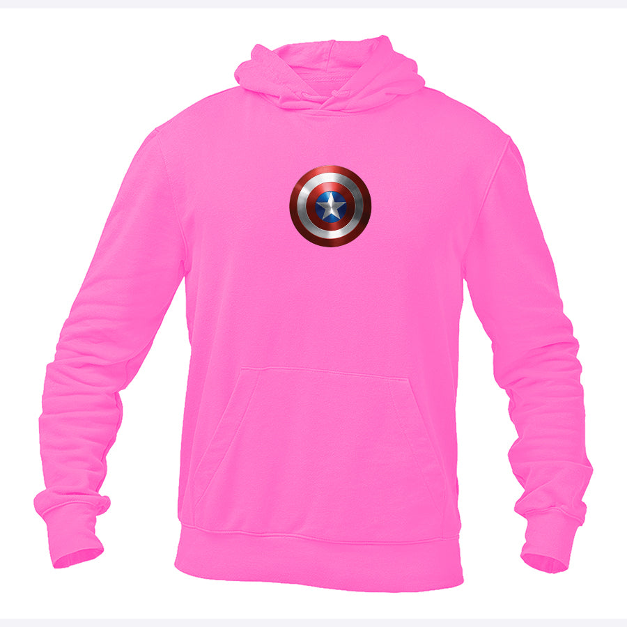 Men's Captain America Superhero Pullover Hoodie