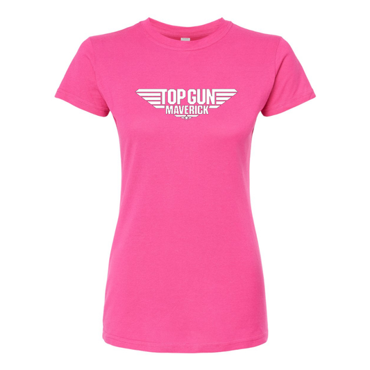 Women's Top Gun Maverick Movie Round Neck T-Shirt