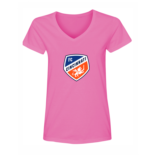 Women's FC Cincinnati V-Neck T-Shirt