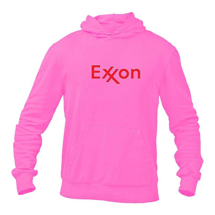 Men's Exxon Gas Station  Pullover Hoodie