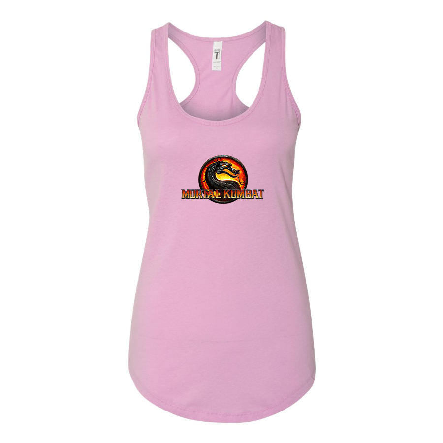 Women's Mortal Kombat Game Racerback Tank Top