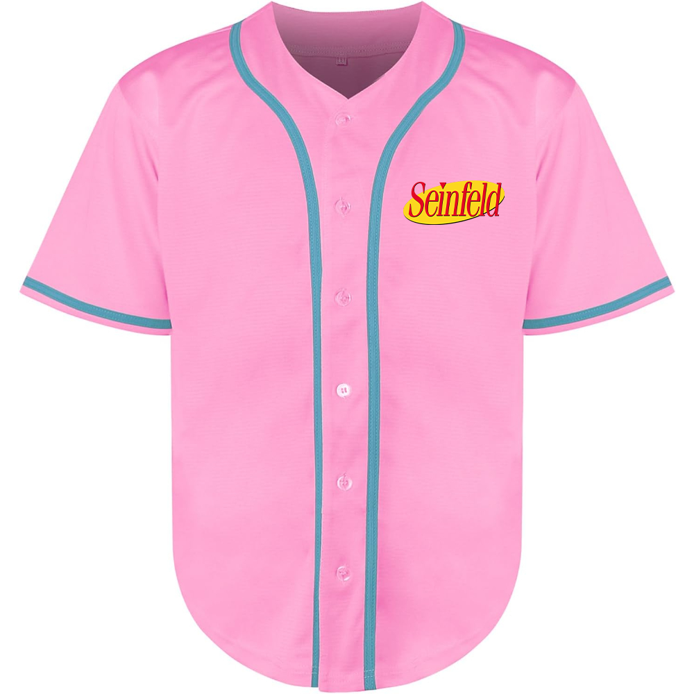 Men's Seinfeld Sitcom Show Baseball Jersey