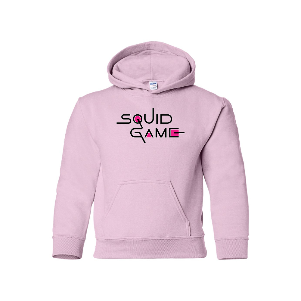 Youth Kids Squid Game Show Pullover Hoodie