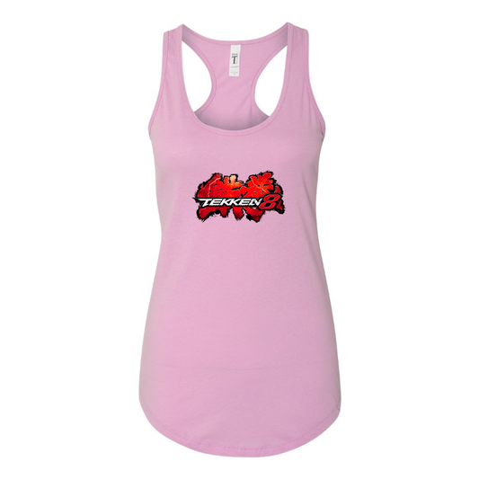 Women's Tekken 8 Game PS5 Racerback Tank Top