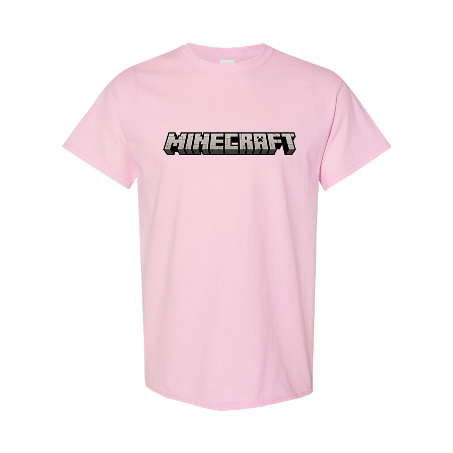 Youth Kids Minecraft Game Cotton T-Shirt