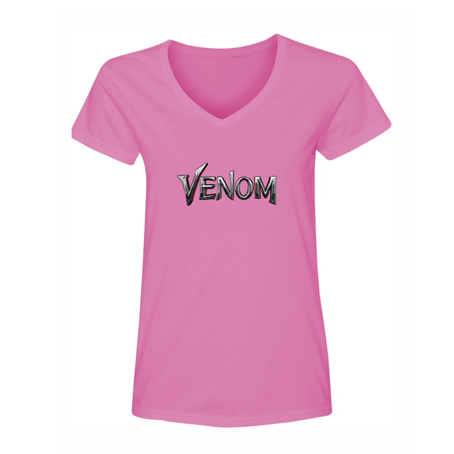 Women's Venom Movie V-Neck T-Shirt