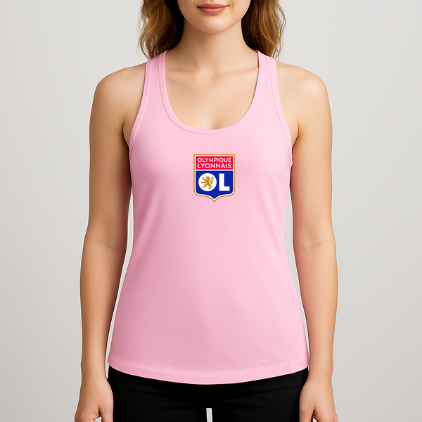 Women's Olympique Lyonnais FC Racerback Tank Top