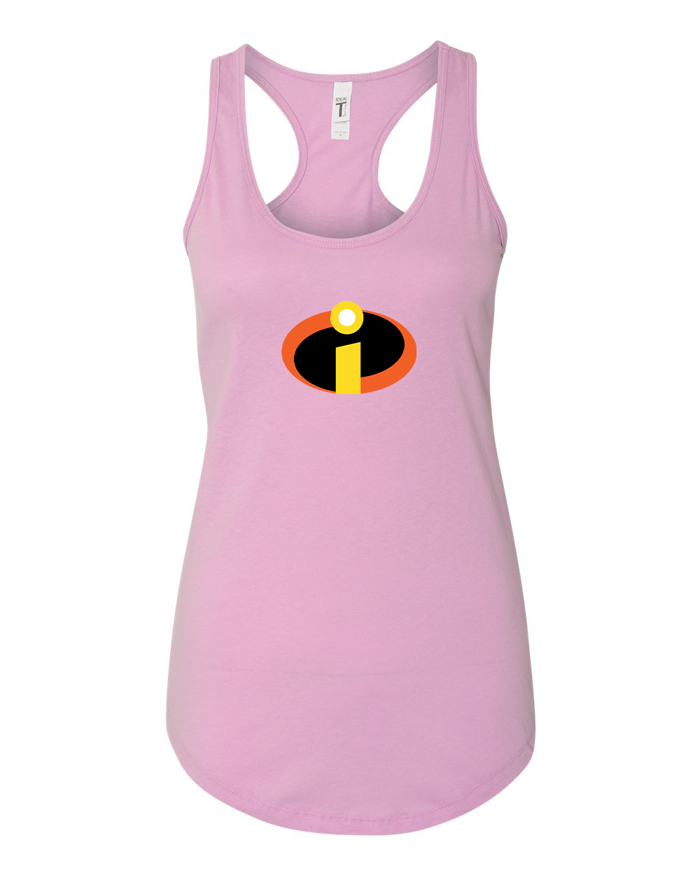 Women's The Incredibles Cartoon Racerback Tank Top