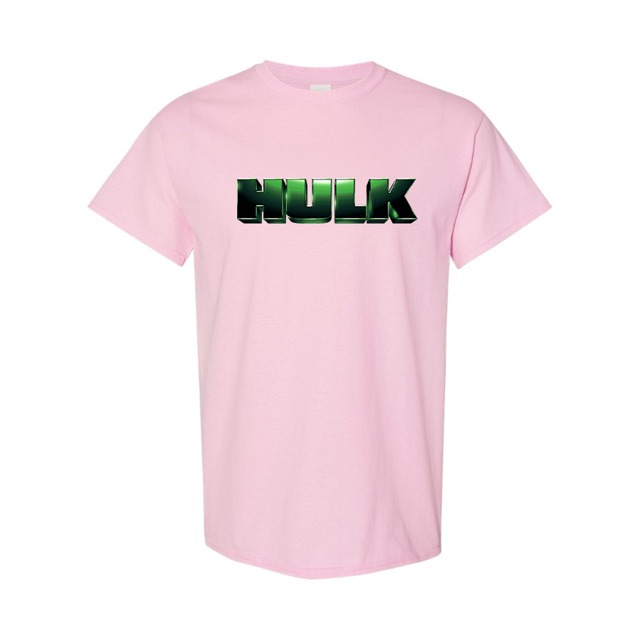 Men's The Hulk Marvel Superhero Cotton T-Shirt