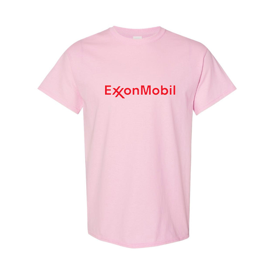 Men's Exxon Mobil Gas Station  Cotton T-Shirt