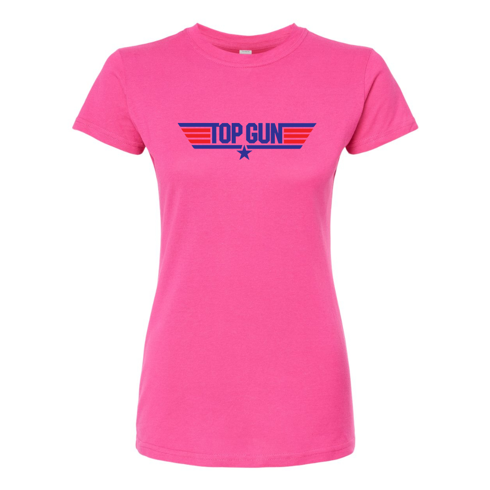 Women's Top Gun Classic Movie Round Neck T-Shirt