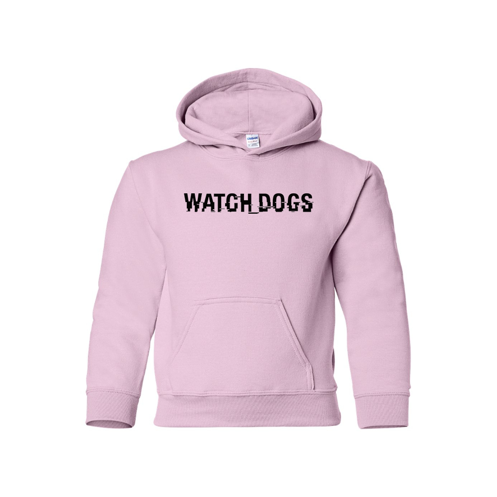 Youth Kids Watch Dogs Video Game Pullover Hoodie