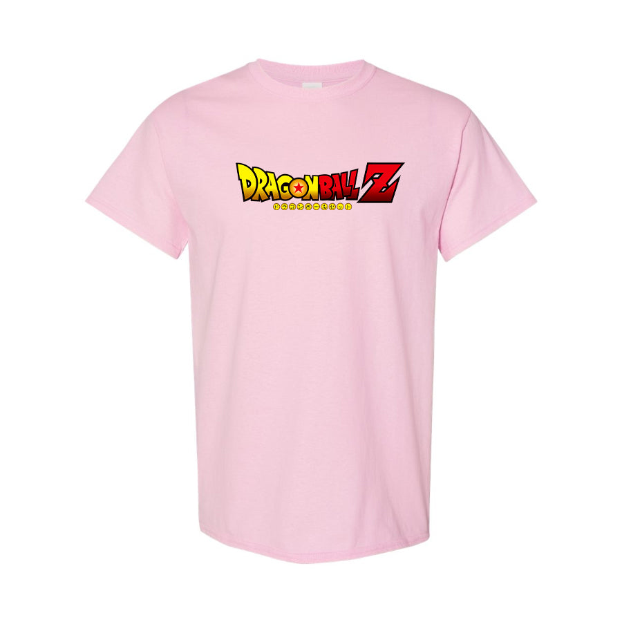 Men's Dragon Ball Z Cartoon Title Cotton T-Shirt