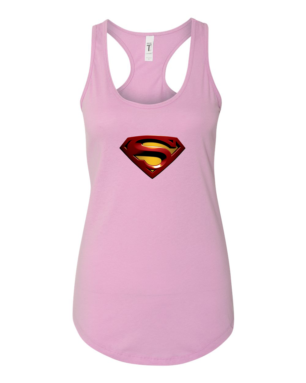 Women's Superman Superhero Racerback Tank Top