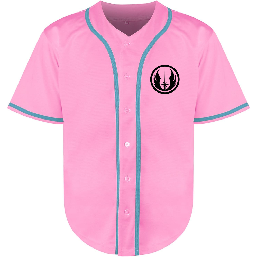 Men's Jedi Star Wars Movie Baseball Jersey