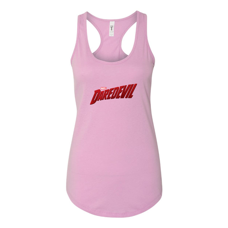 Women's Daredevil Marvel Superhero Racerback Tank Top