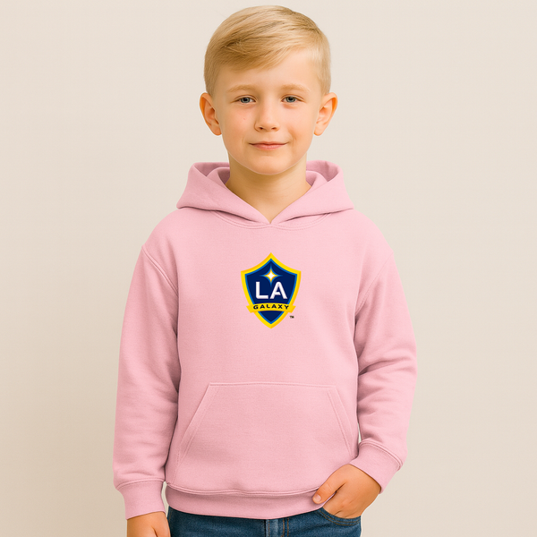 Youth Kids LA Galaxy FC Pullover Hoodie