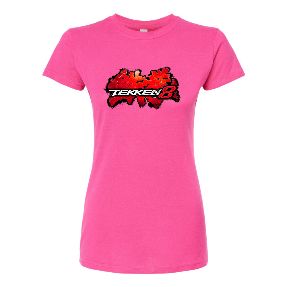 Women's Tekken 8 Game PS5 Round Neck T-Shirt