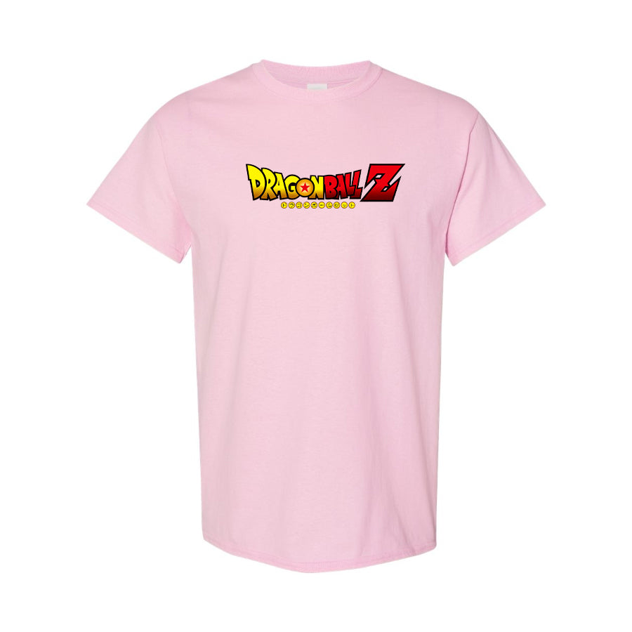 Youth Kids Dragon Ball Z Cartoon Title Cotton T-Shirt