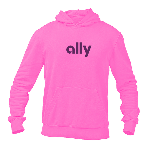 Men's Ally Financial Logo   Pullover Hoodie