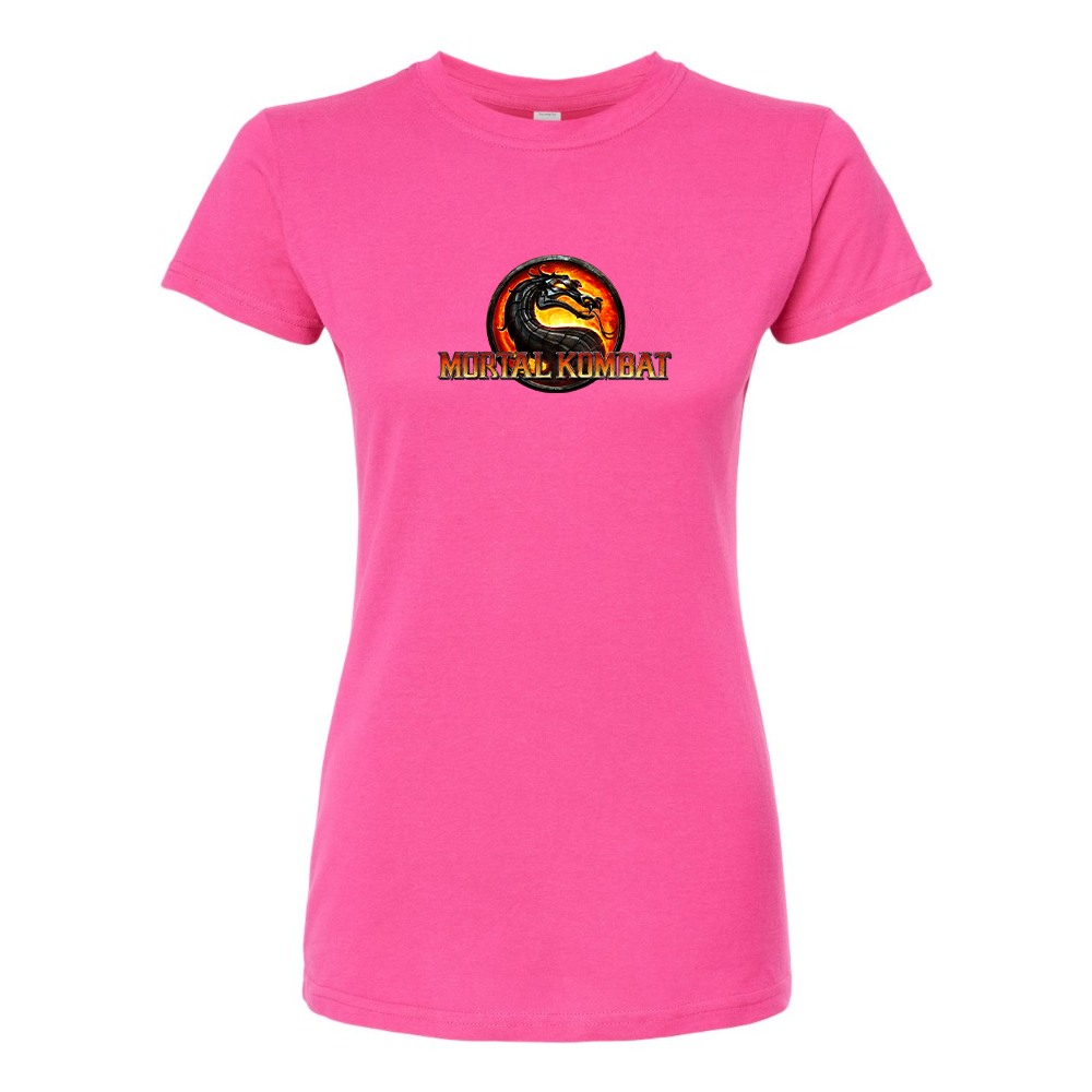 Women's Mortal Kombat Game Round Neck T-Shirt