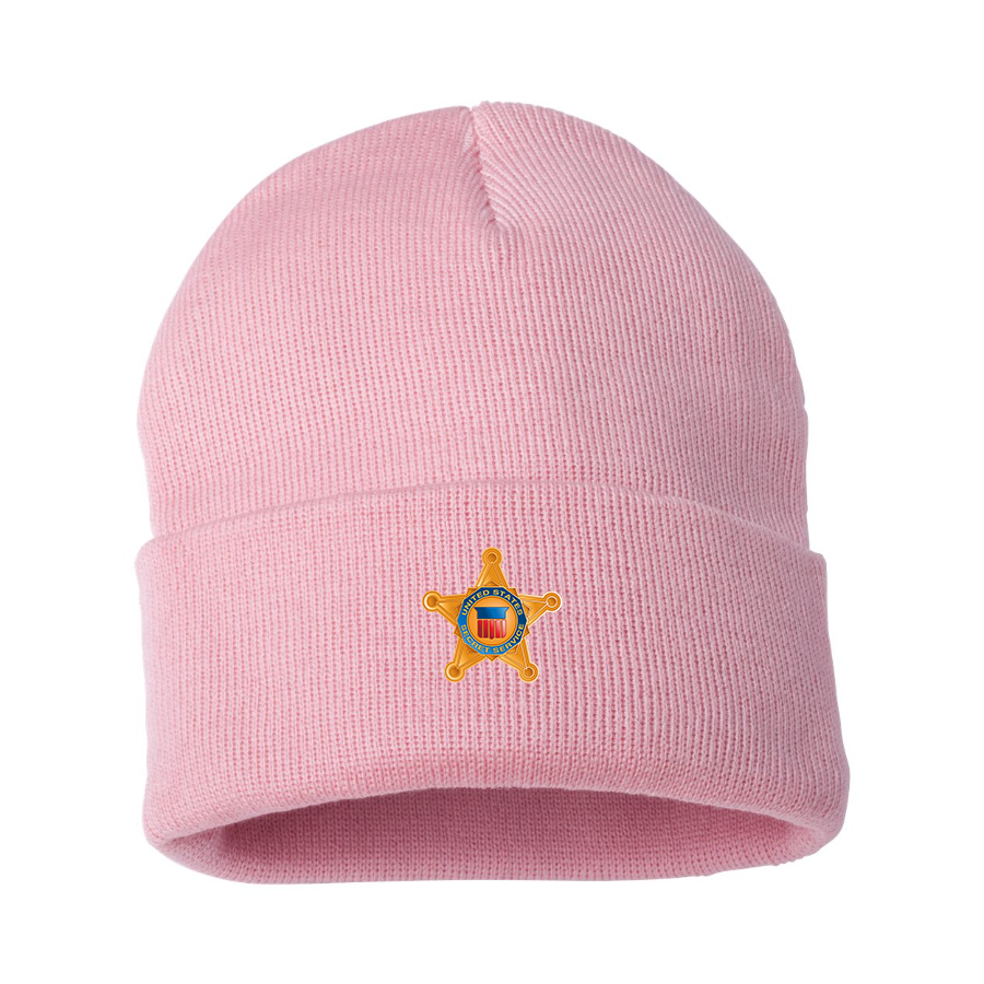 Secret Service Star Logo Beanie Hat