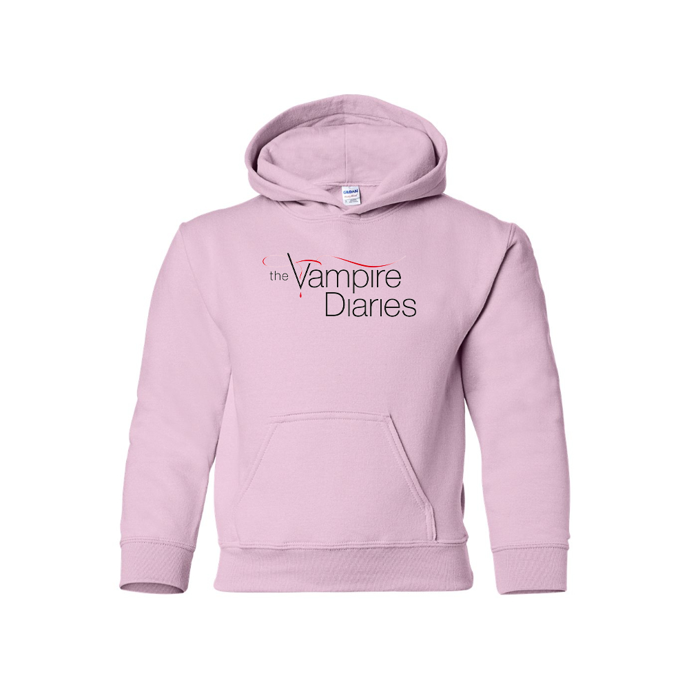 Youth Kids The Vampire Diaries Series Show Pullover Hoodie