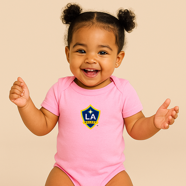 LA Galaxy FC Baby Romper Onesie