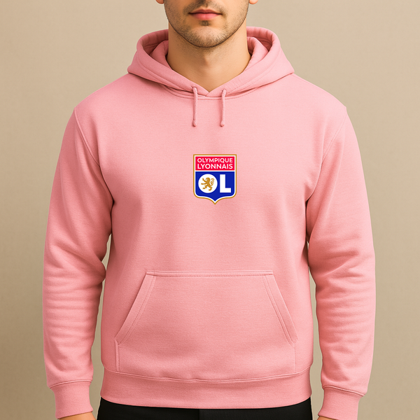 Men's Olympique Lyonnais FC Pullover Hoodie