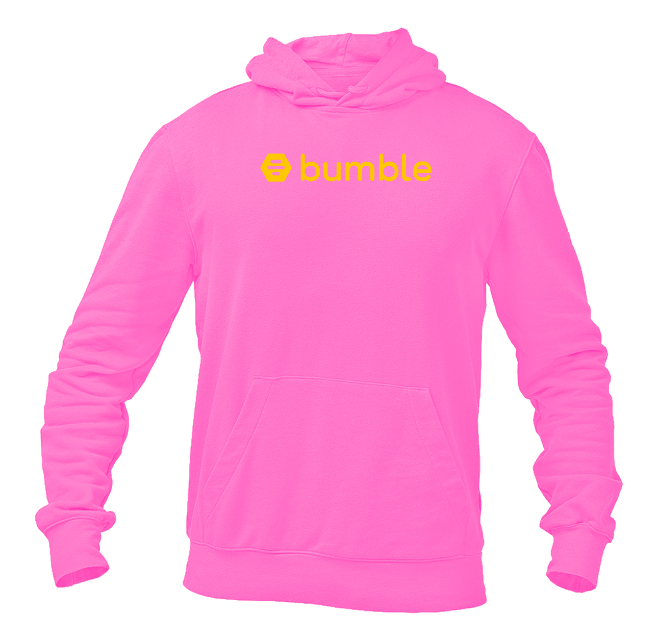 Men's  Bumble Logo  Pullover Hoodie