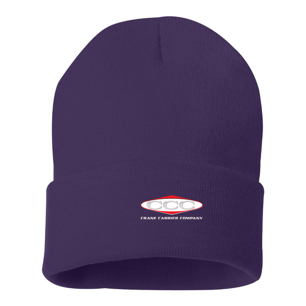 Crane Carrier Company  Logo Beanie Hat