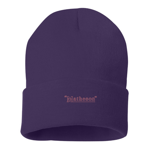 Matheson Logo  Beanie Hat
