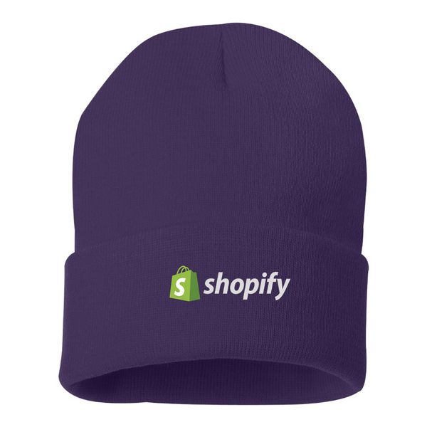 Shopify Logo Beanie Hat
