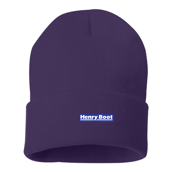 Henry Boot Logo Beanie Hat