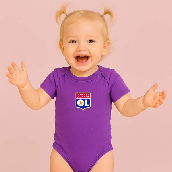 Olympique Lyonnais FC Baby Romper Onesie