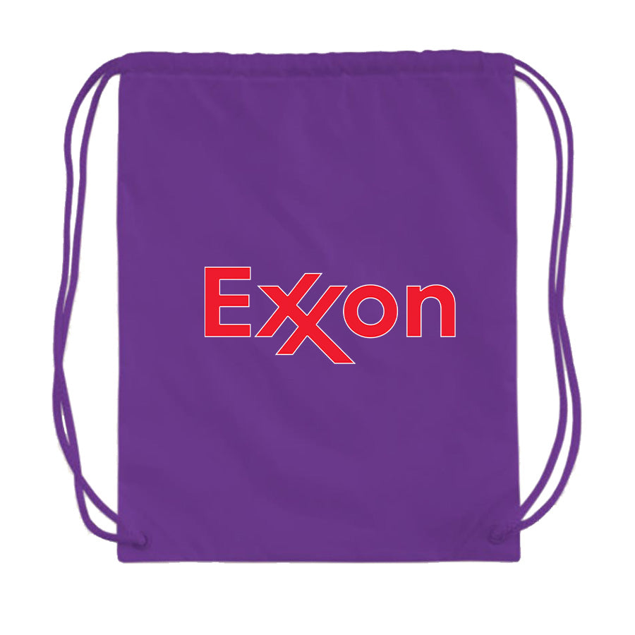 Exxon Gas Station Drawstring Bag