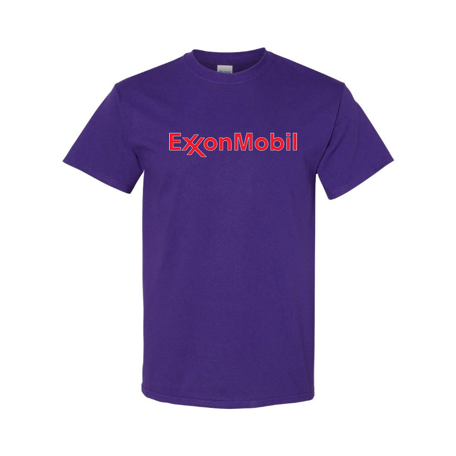 Youth Kids Exxon Mobil Gas Station Cotton T-Shirt