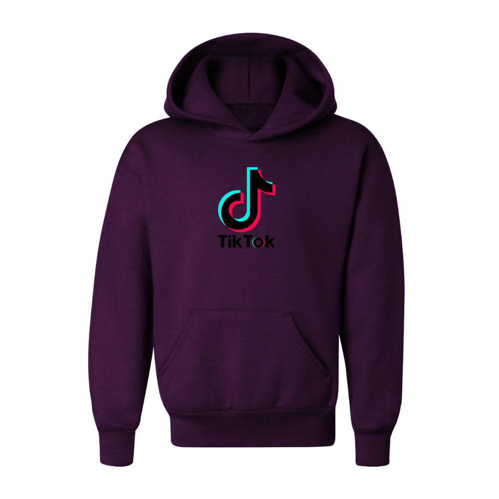 Youth Kids TikTok Social Pullover Hoodie