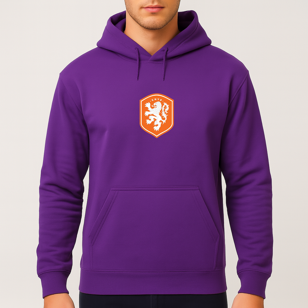 Men's Netherlands National Soccer Team Pullover Hoodie