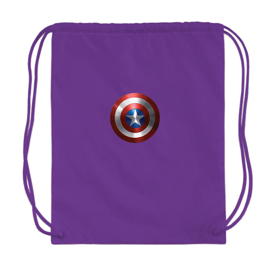 Captain America Superhero  Drawstring Bag