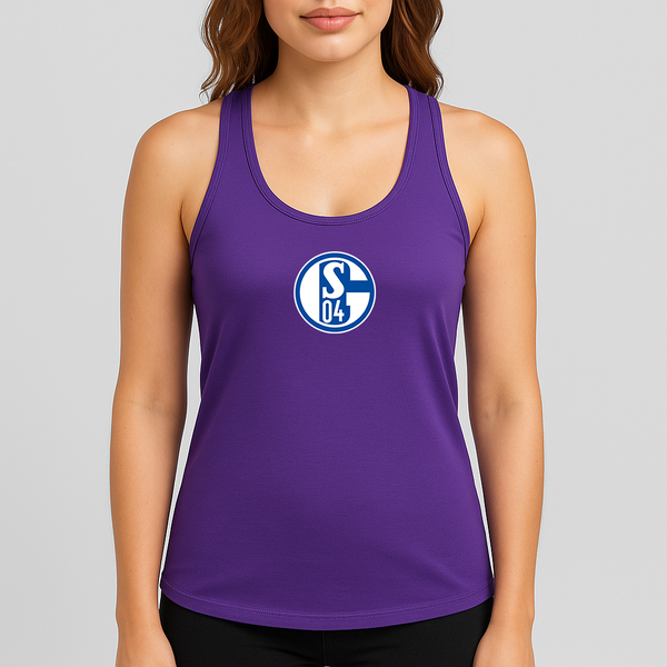 Women's Schalke 04 FC Racerback Tank Top