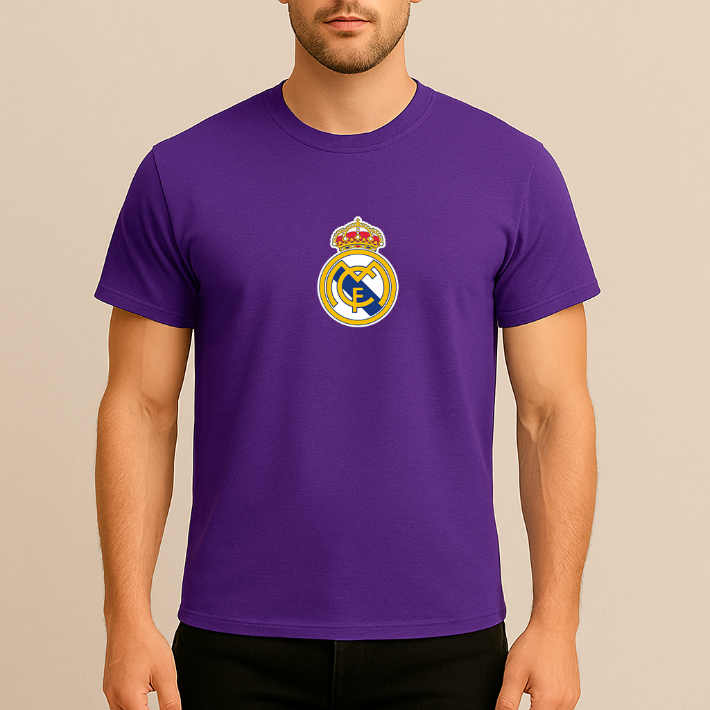 Men’s Real Madrid Soccer Cotton T-Shirt