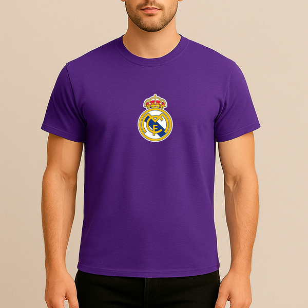 Men’s Real Madrid Soccer Cotton T-Shirt