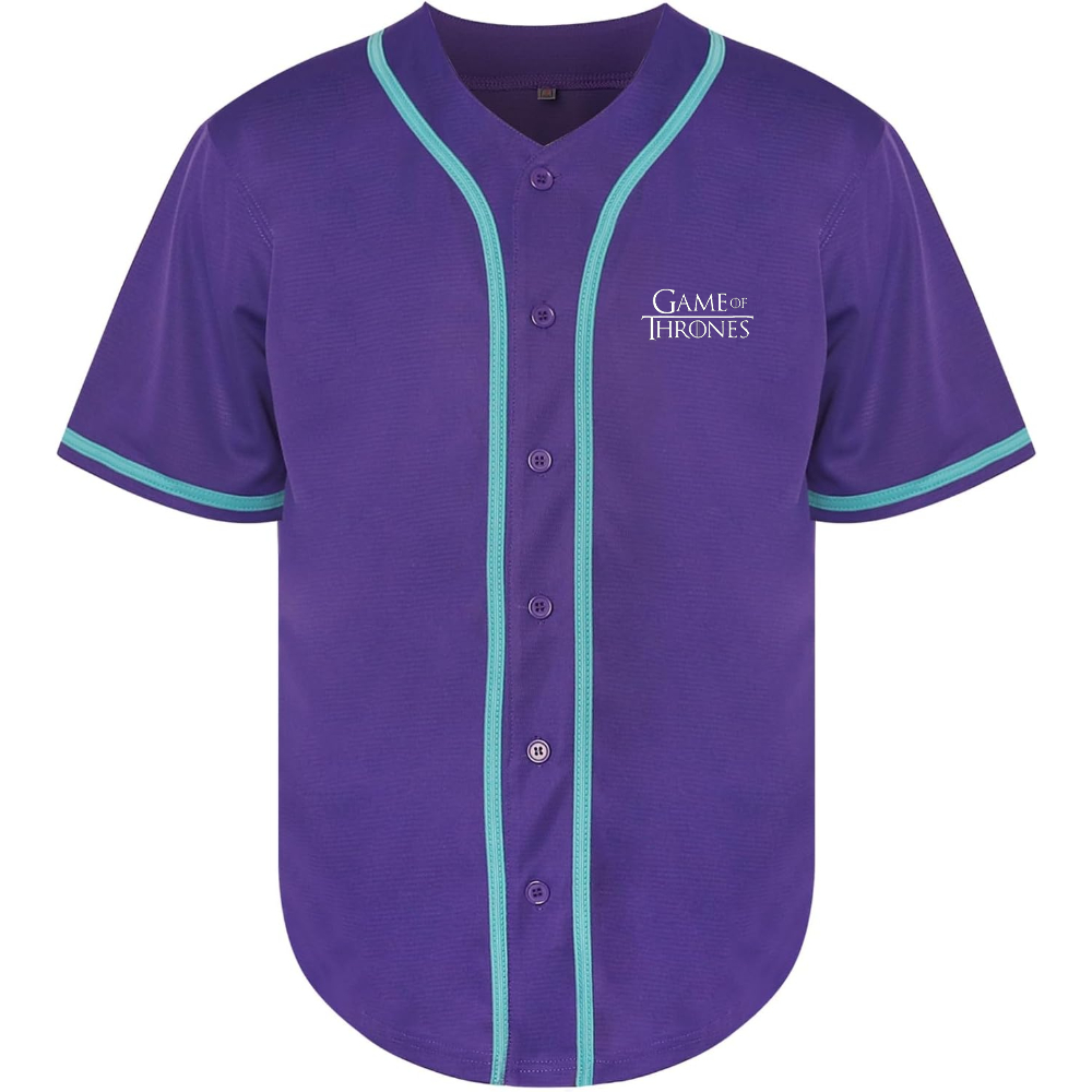 Men's Game of Thrones TV Show Baseball Jersey