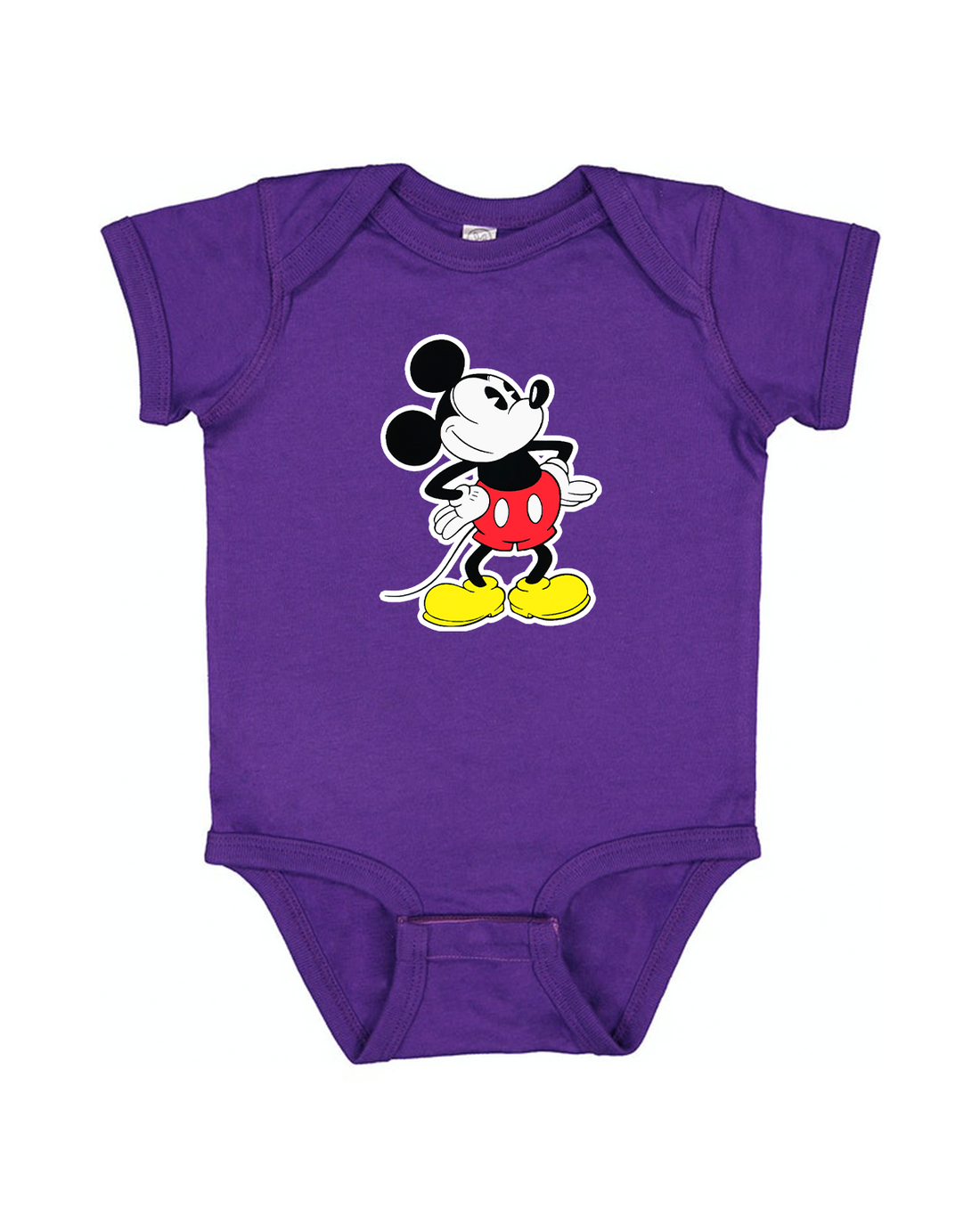 Mickey Mouse Cartoon Baby Romper Onesie